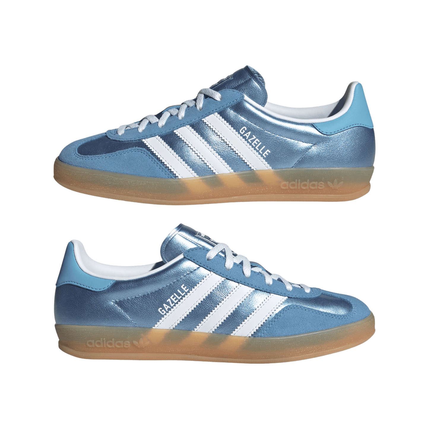 adidas Gazelle Indoor Blue Cloud White Gum (Women's)