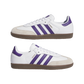 adidas Samba ADV Cloud White Collegiate Purple