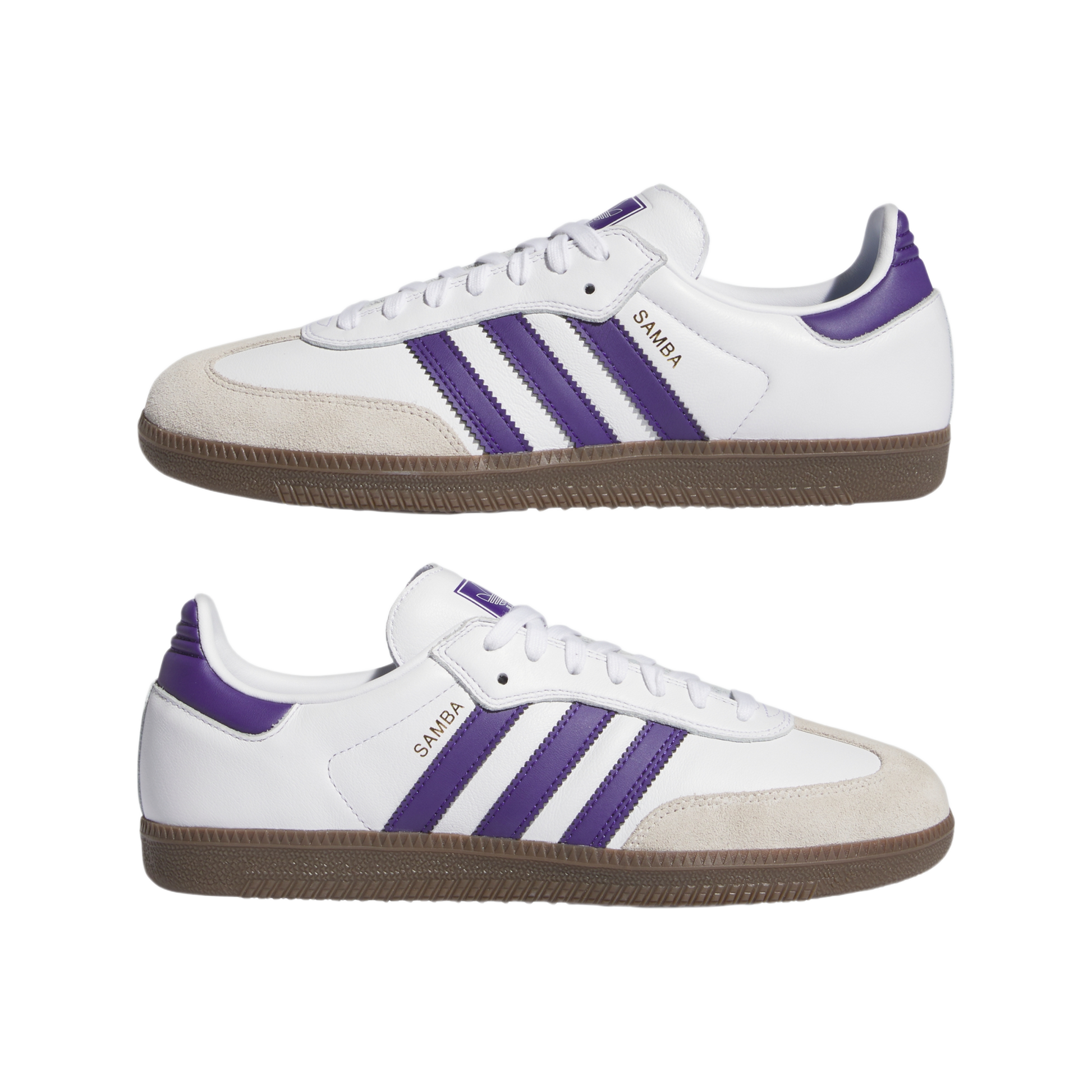 adidas Samba ADV Cloud White Collegiate Purple