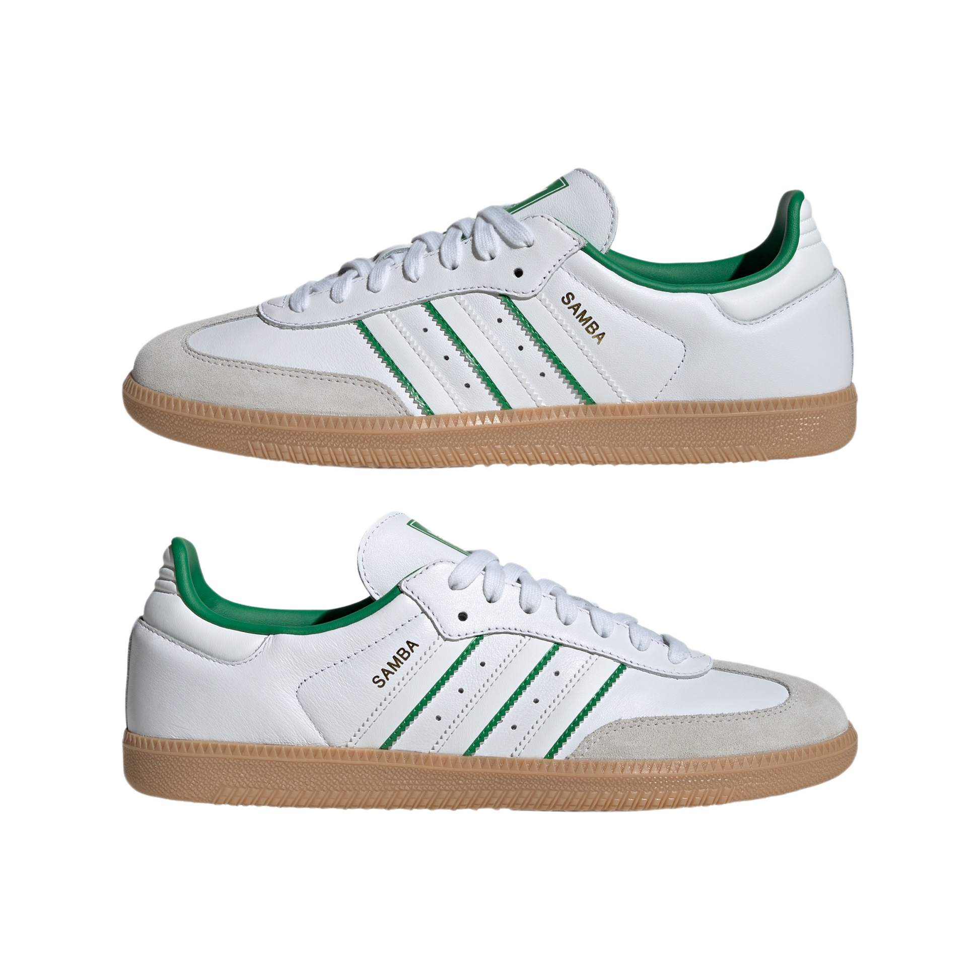 adidas Samba OG Crystal White Green