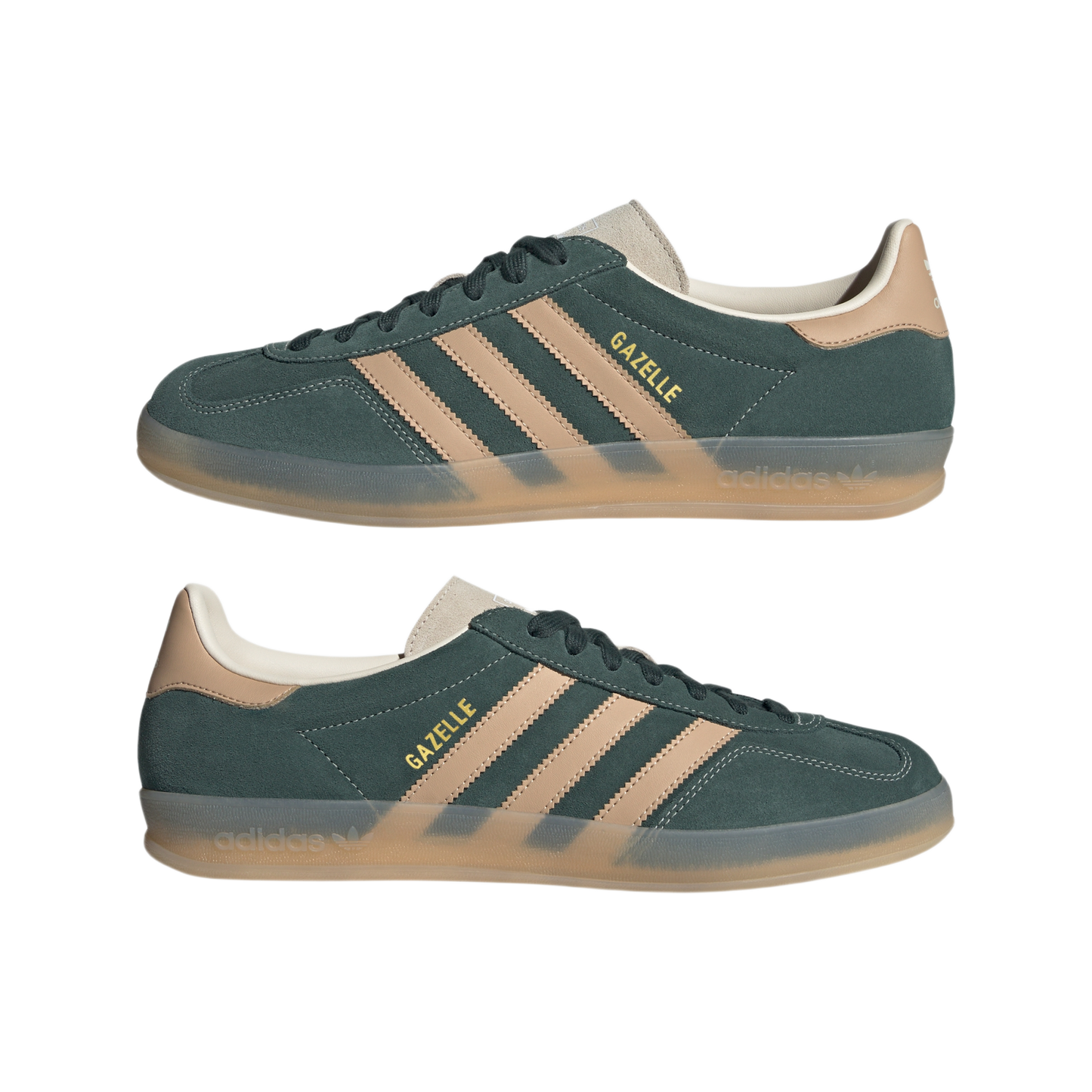 adidas Gazelle Indoor Shadow Green Warm Sandstone