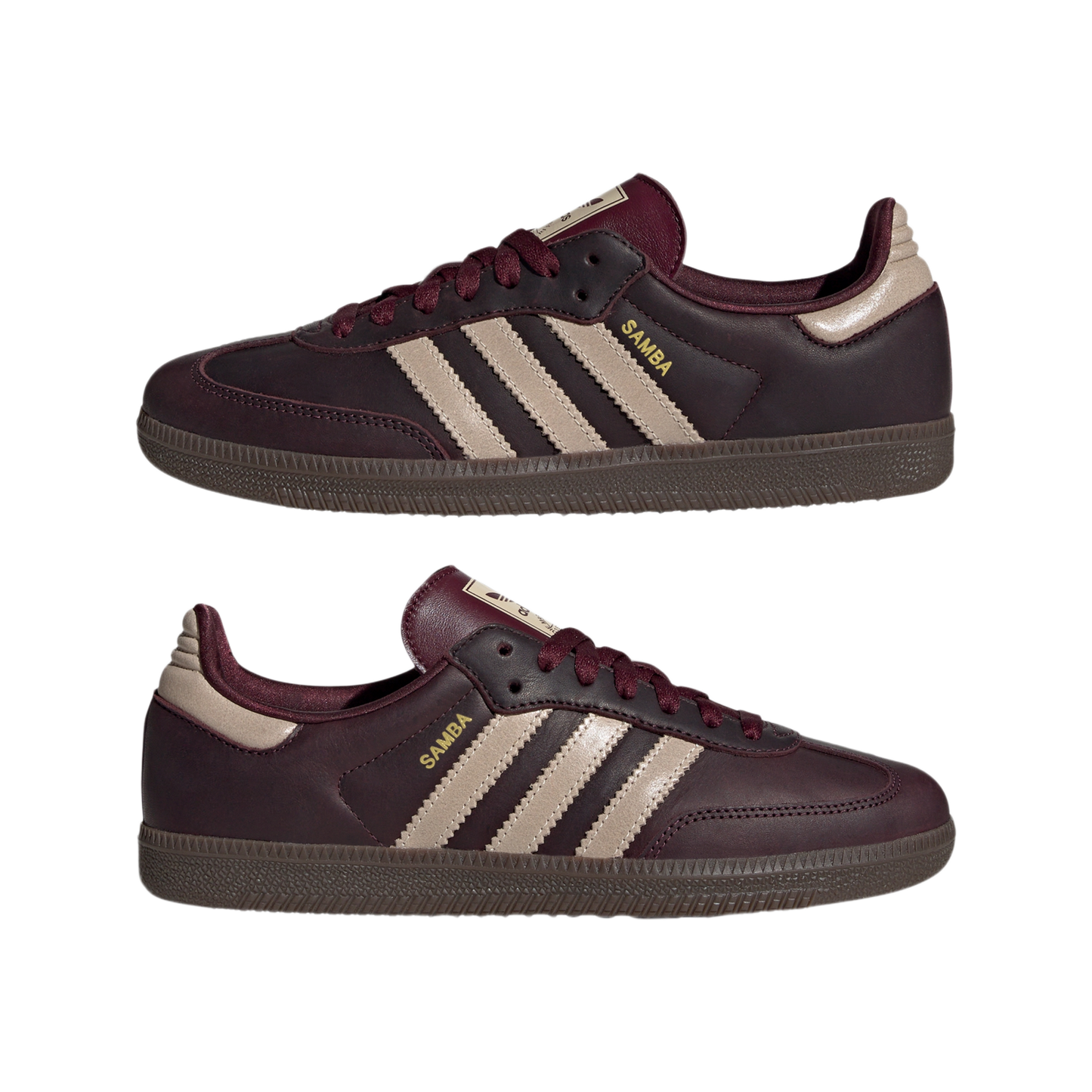 adidas Samba OG Maroon Crystal Sand (Women's)