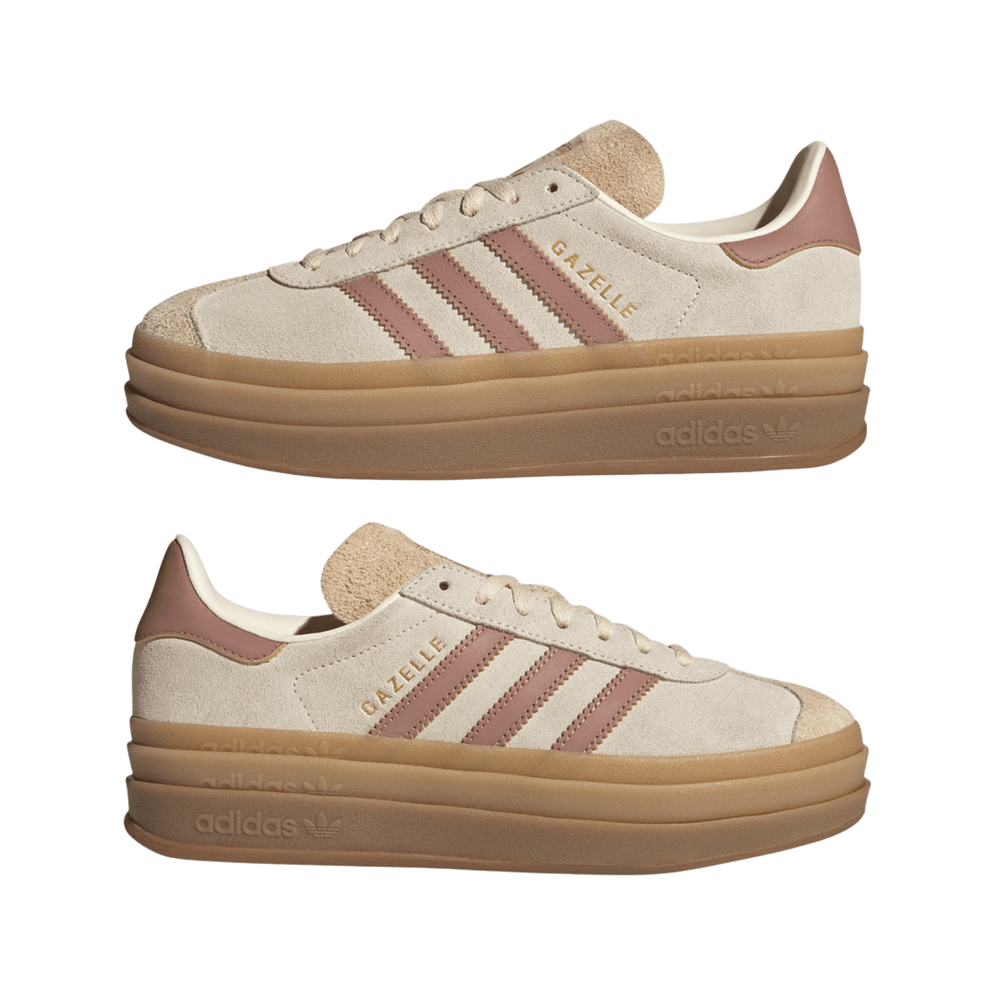 adidas Gazelle Cream White Warm Clay Sand Strata (Women's)