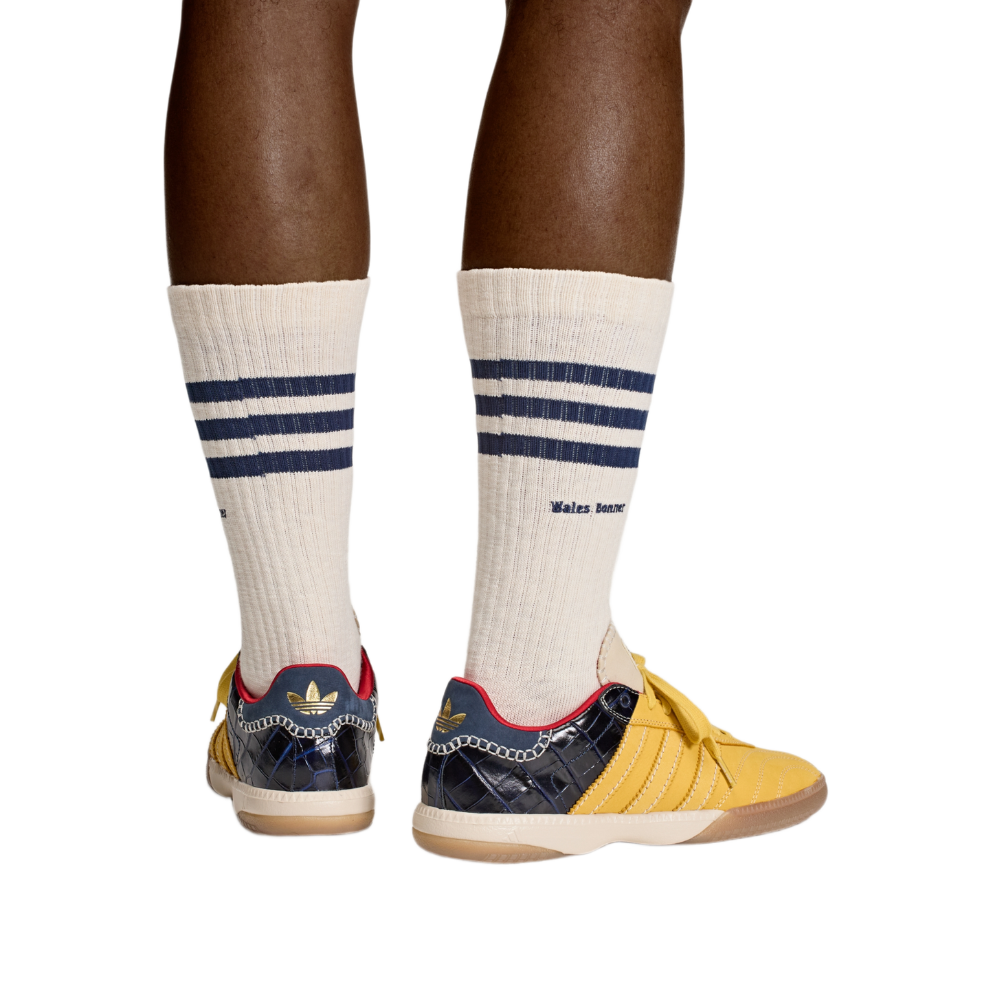 adidas Samba Millennium Wales Bonner Fade Gold Navy Croc