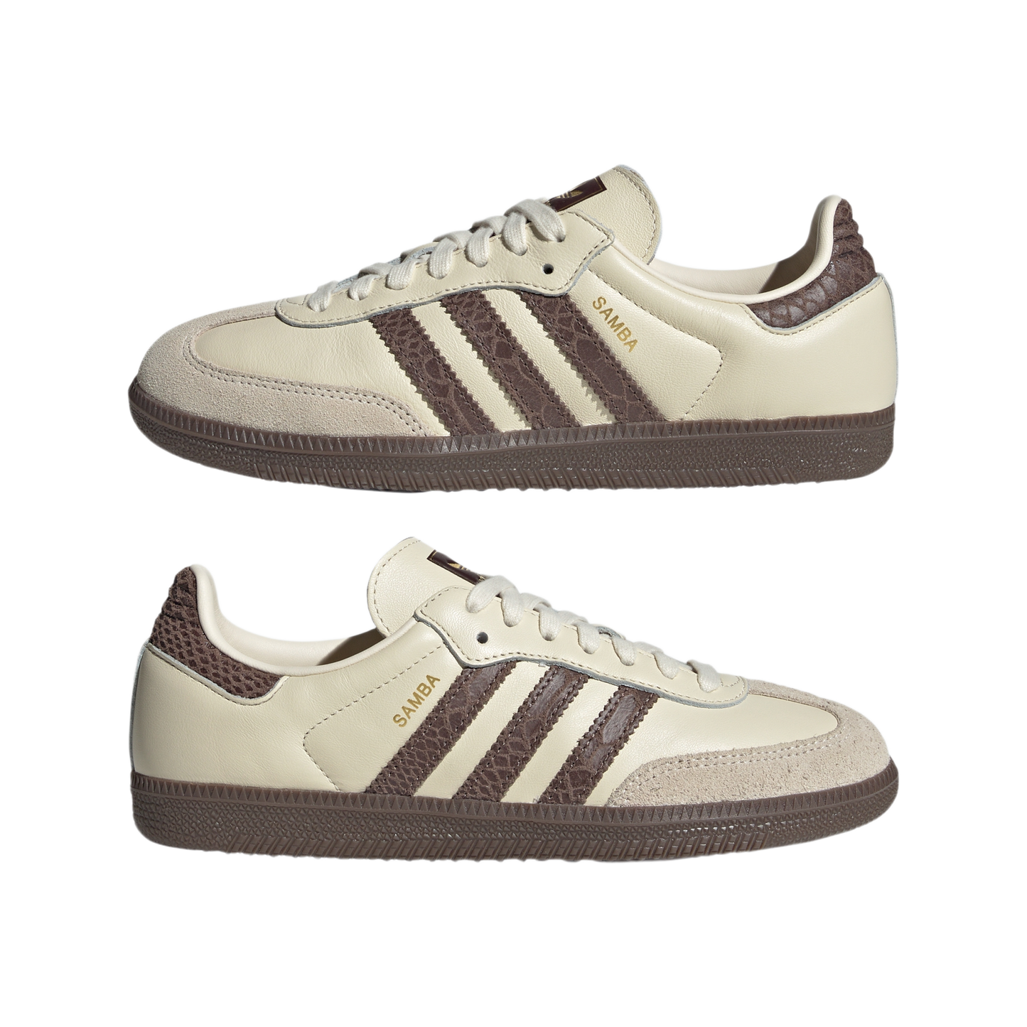 adidas Samba OG Cream Earth Strata Maroon (Women's)