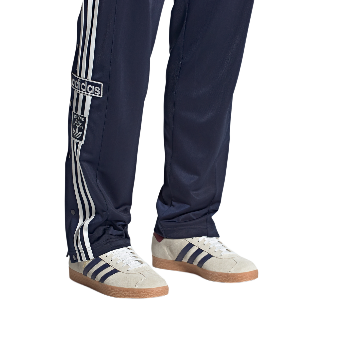 adidas Gazelle Beige Dark Blue Collegiate Burgundy
