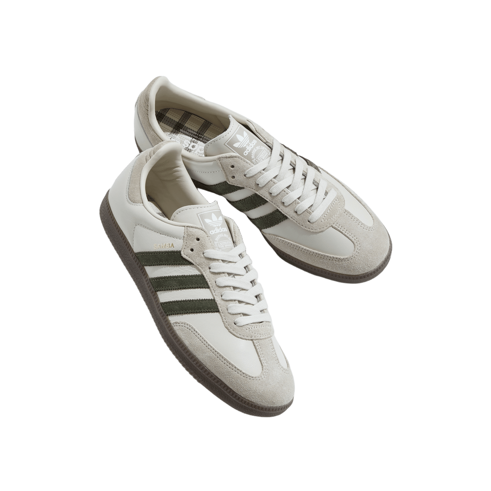 adidas Samba OG Aluminum Dark Khaki