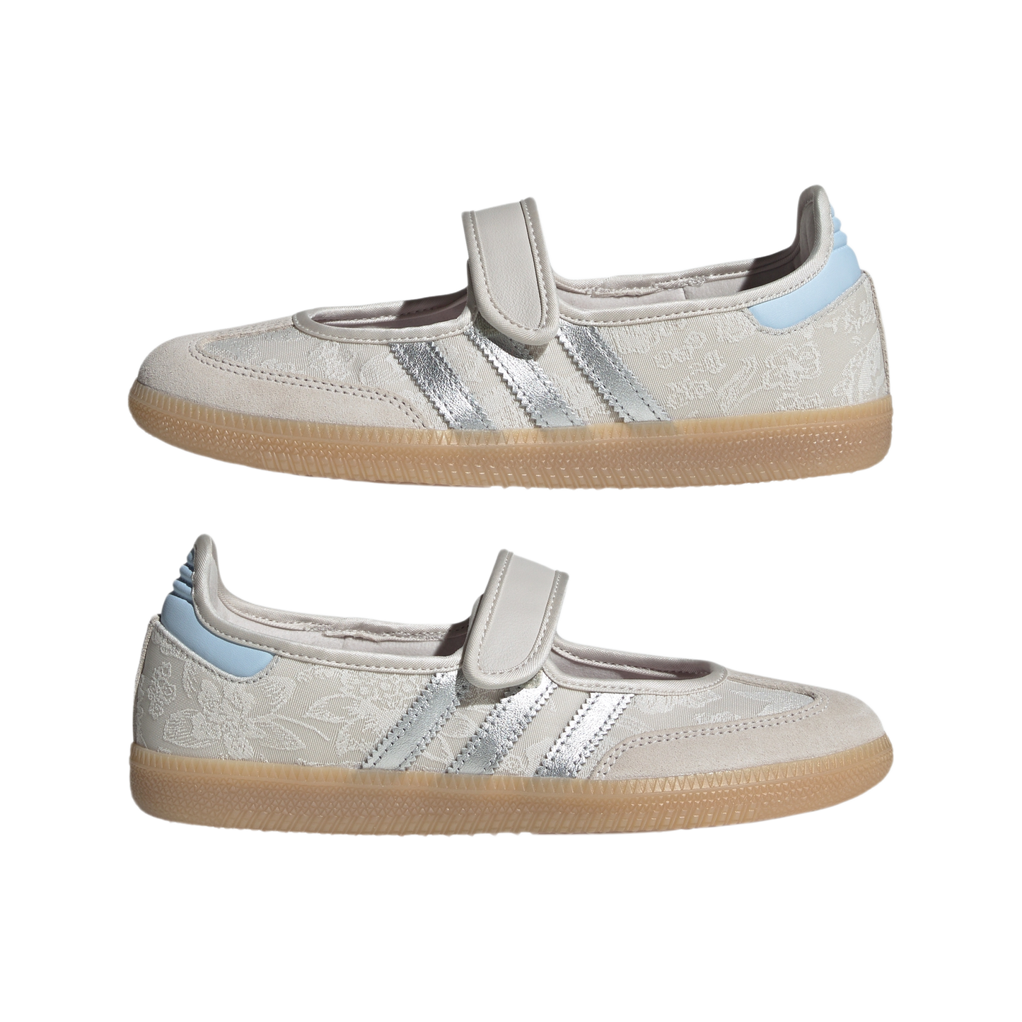 adidas Liberty London Samba Jane Chalk Pearl Silver Metallic Chalk White (Women's)