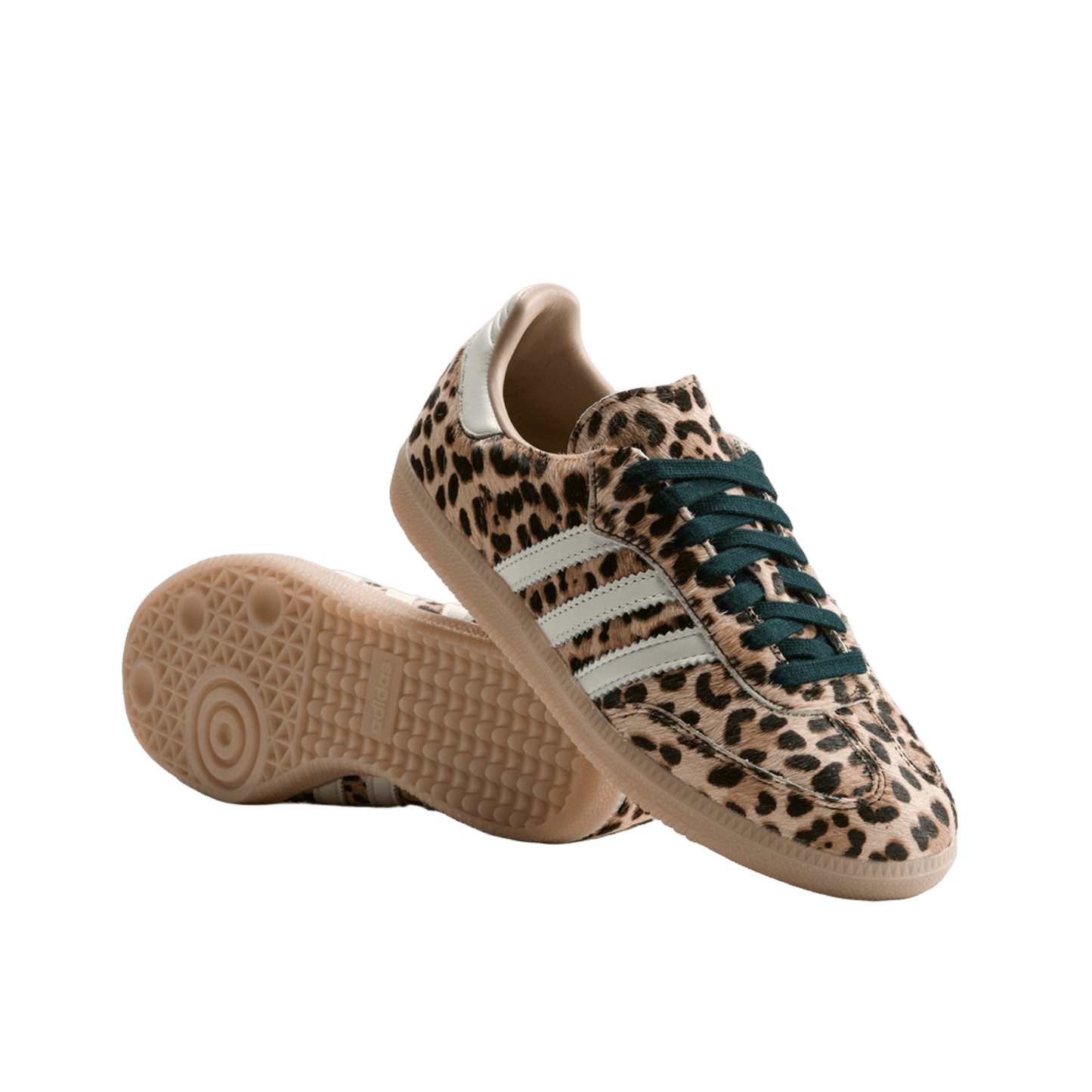 adidas Samba OG Leopard Magic Beige (Women's)