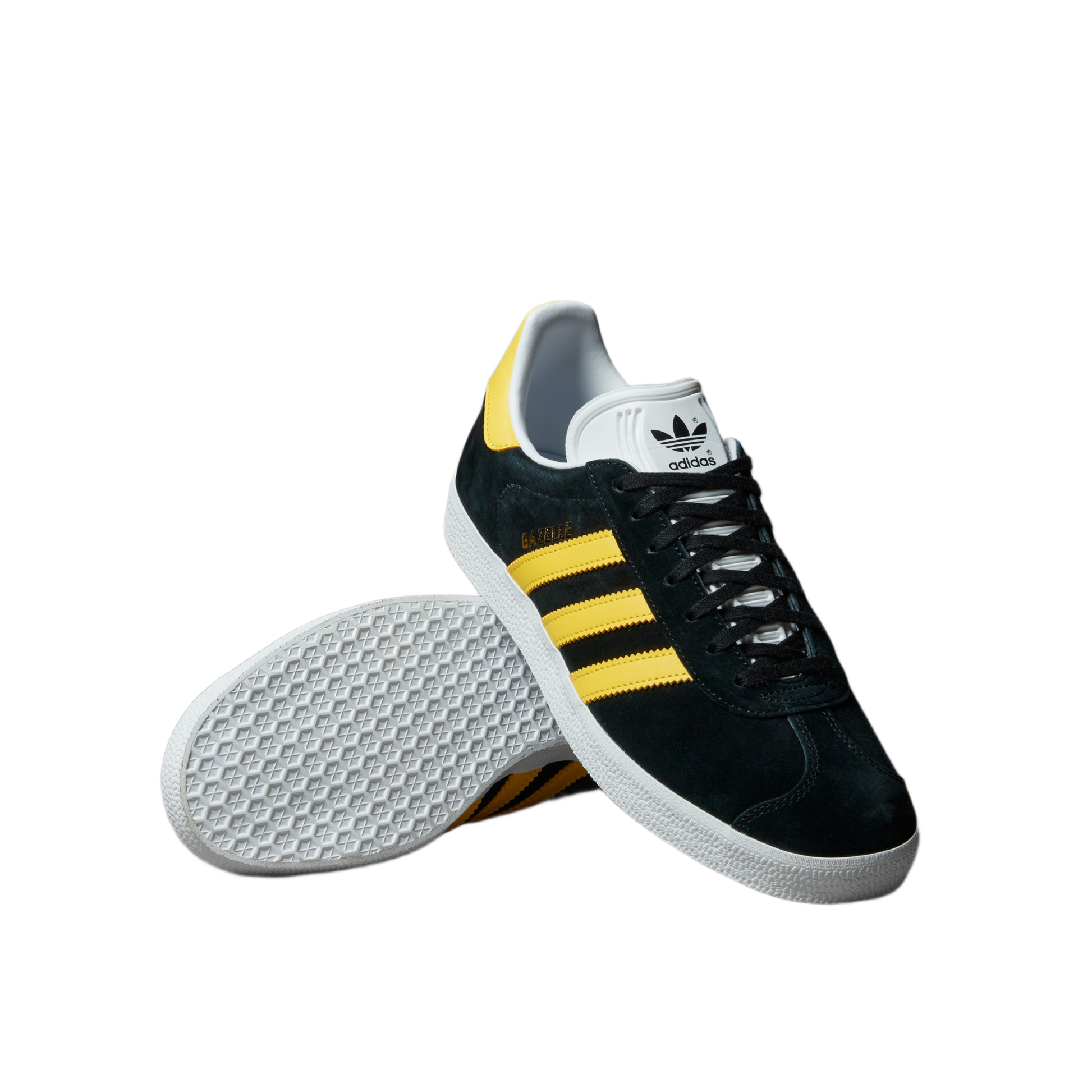 adidas Gazelle Black Impact Yellow