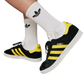 adidas Gazelle Black Impact Yellow