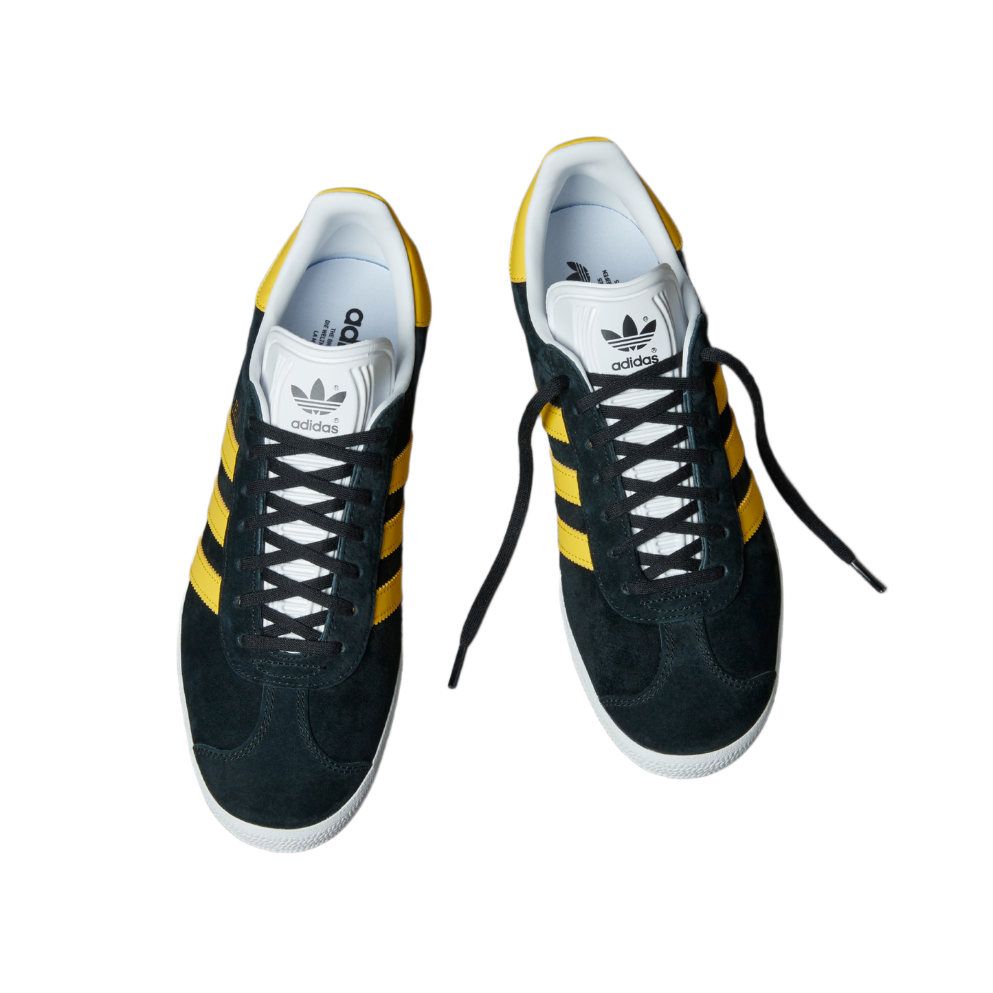 adidas Gazelle Black Impact Yellow