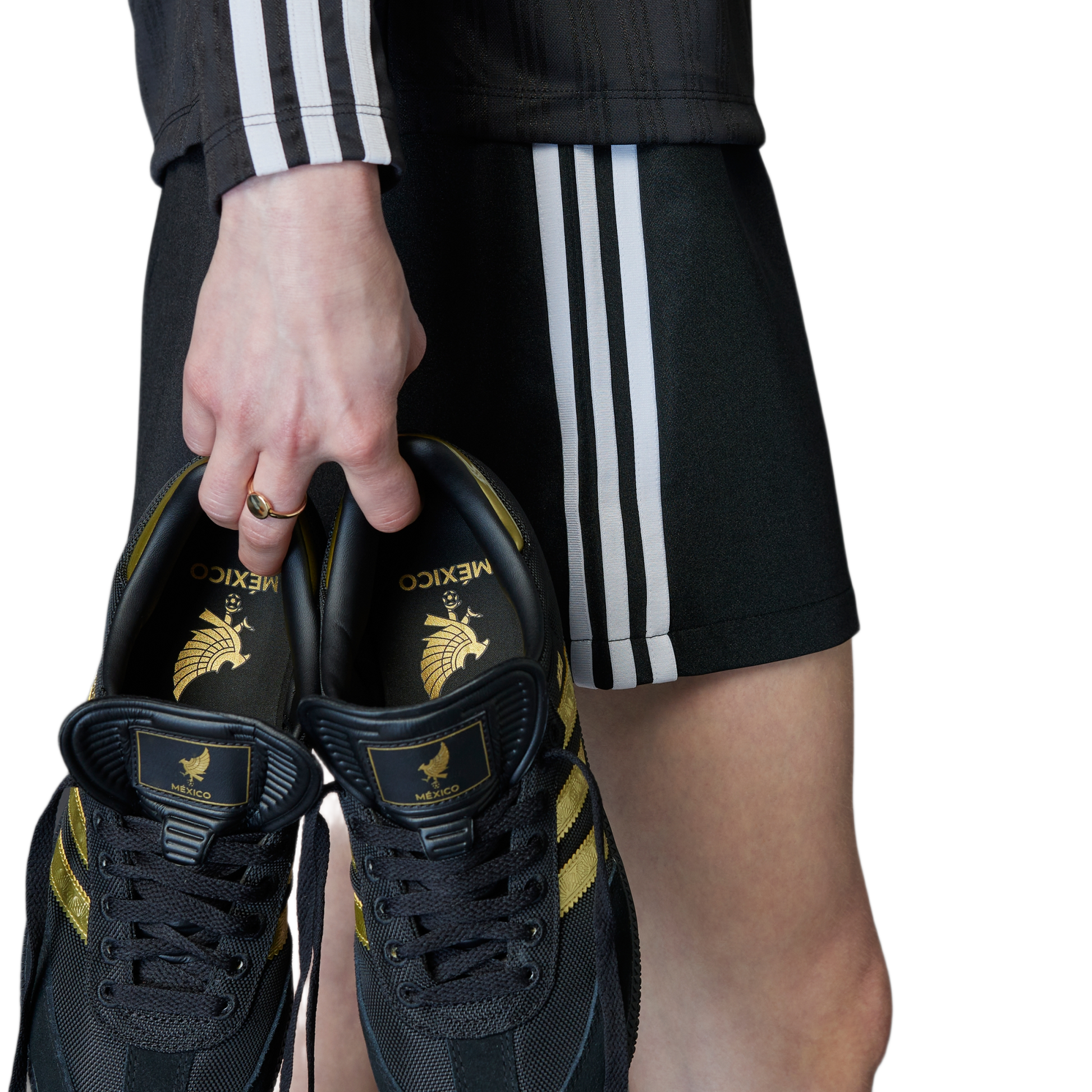 adidas Samba OG Mexico Black Gold Metallic