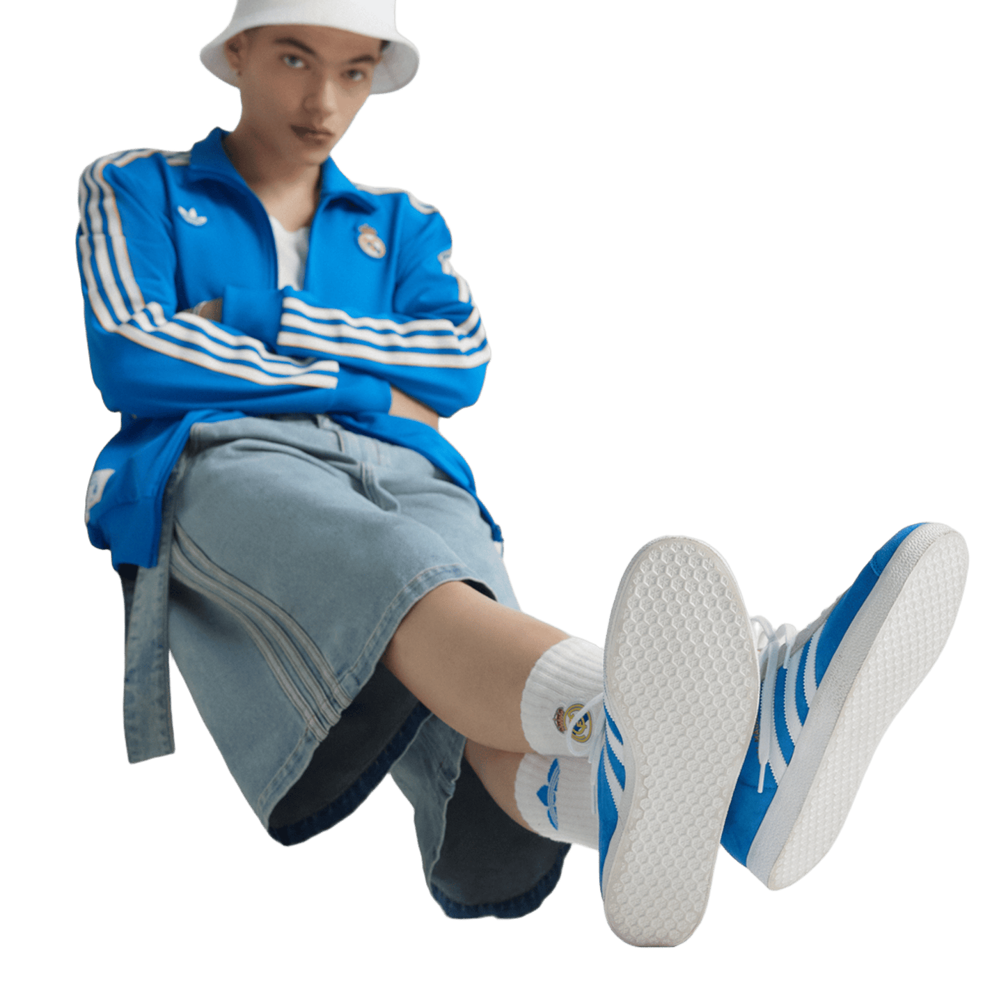 adidas Gazelle Real Madrid Third Kit Blue Bird