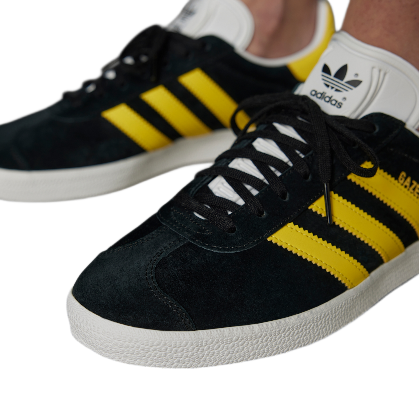 adidas Gazelle Black Impact Yellow