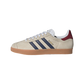 adidas Gazelle Beige Dark Blue Collegiate Burgundy