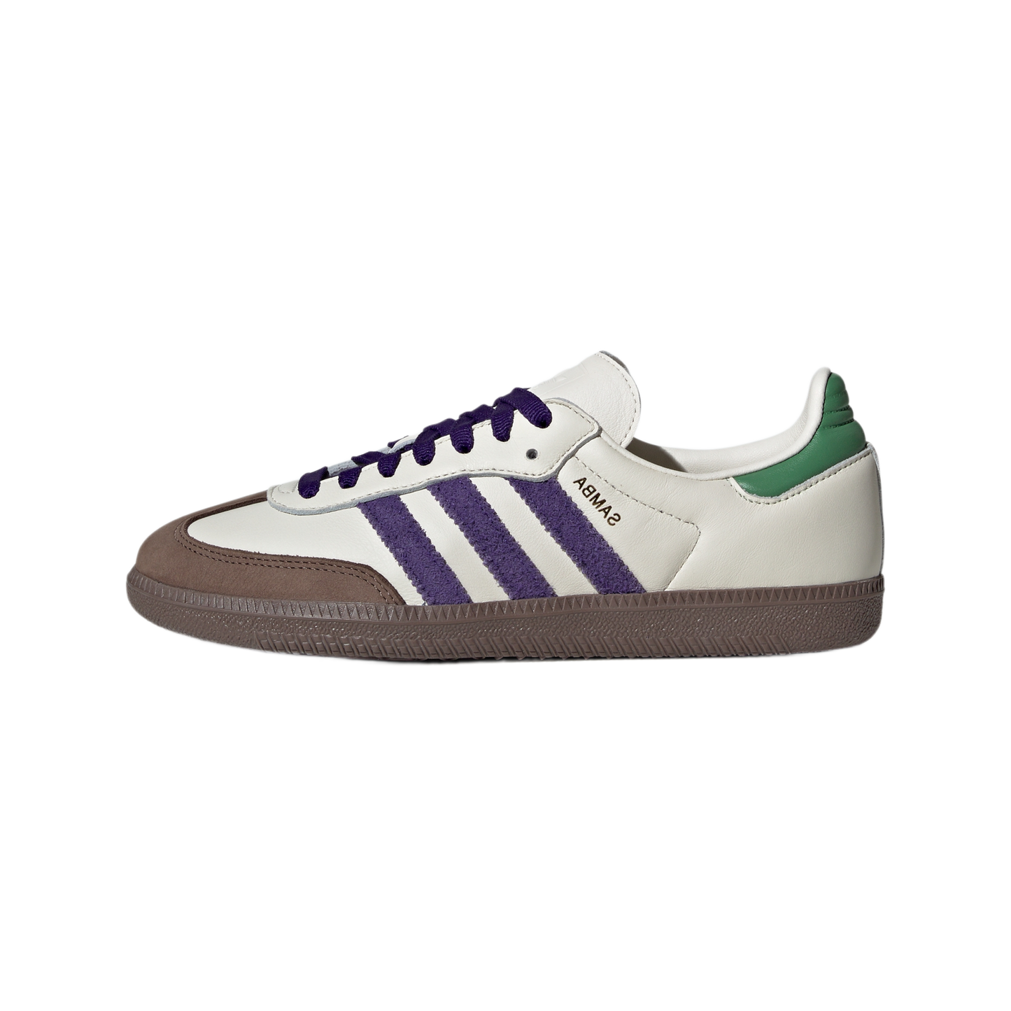 adidas Samba OG Off White Core Purple Green Brown (Women's)