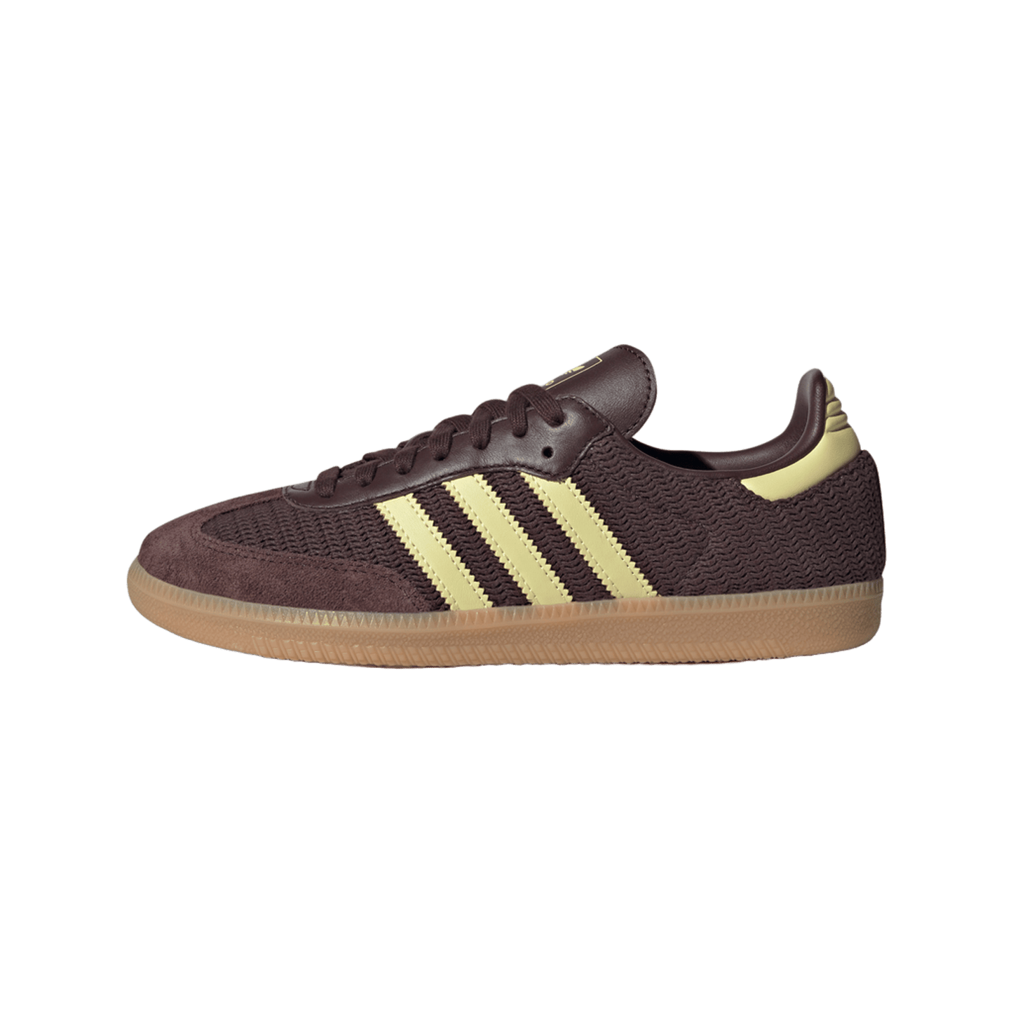 adidas Samba OG Shadow Brown Powder Yellow (Women's)