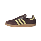 adidas Samba OG Shadow Brown Powder Yellow (Women's)
