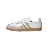 adidas Samba OG White Wonder Gold Metallic (Women's)
