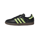adidas Samba OG Black Pulse Lime (Women's)