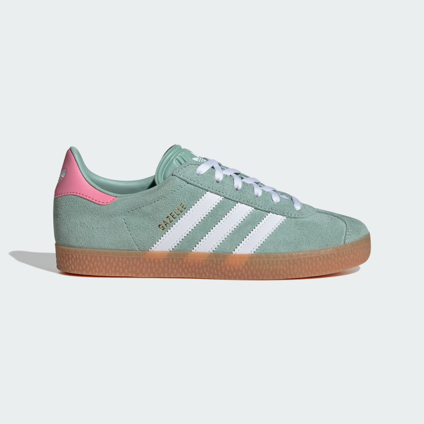 adidas Gazelle Hazy Green Bliss Pink (GS)