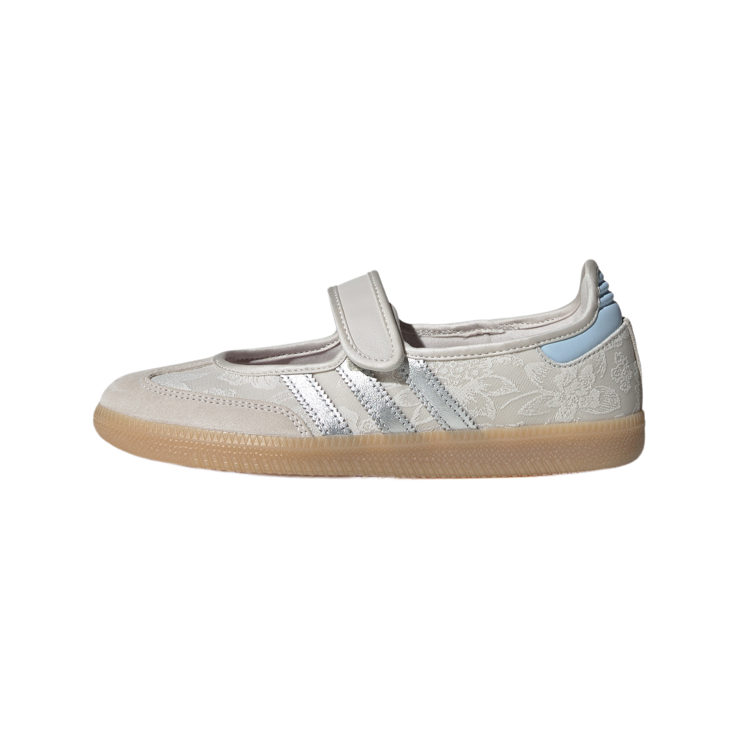 adidas Liberty London Samba Jane Chalk Pearl Silver Metallic Chalk White (Women's)