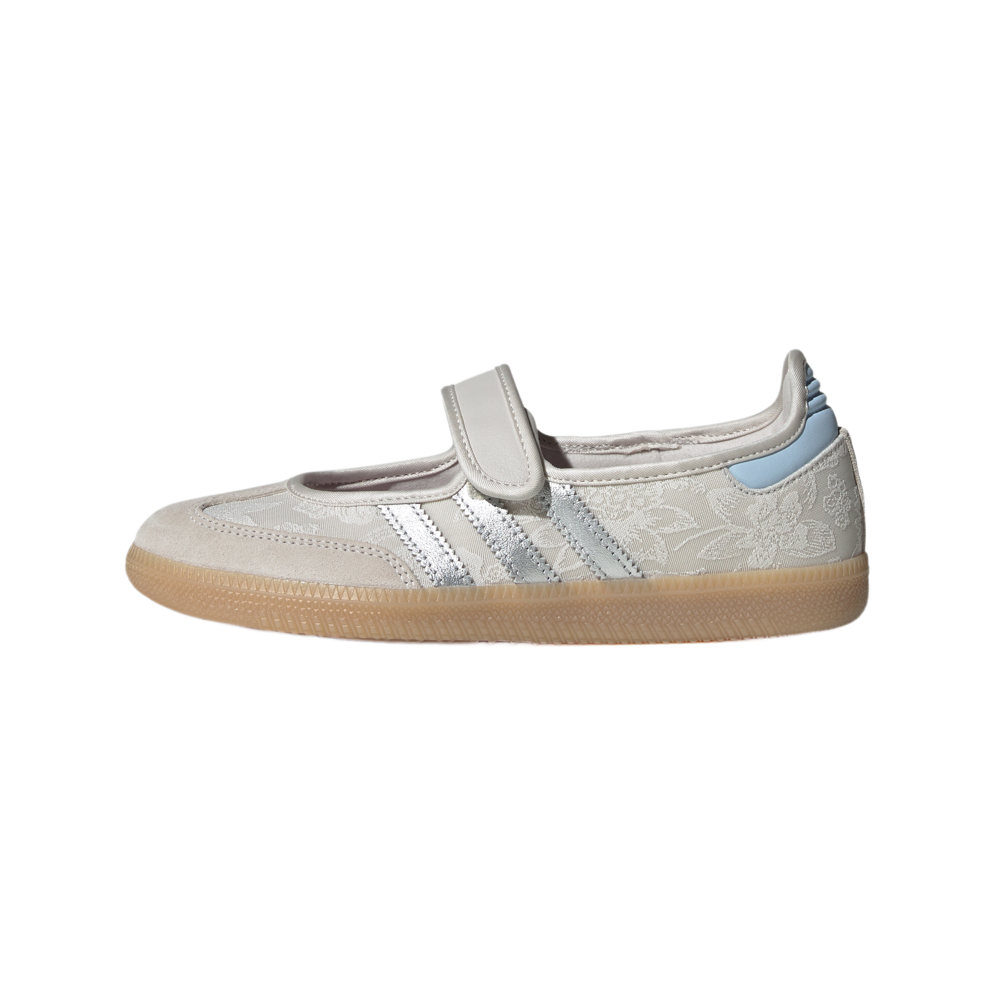 adidas Liberty London Samba Jane Chalk Pearl Silver Metallic Chalk White (Women's)