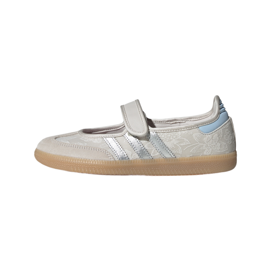 adidas Liberty London Samba Jane Chalk Pearl Silver Metallic Chalk White (Women's)