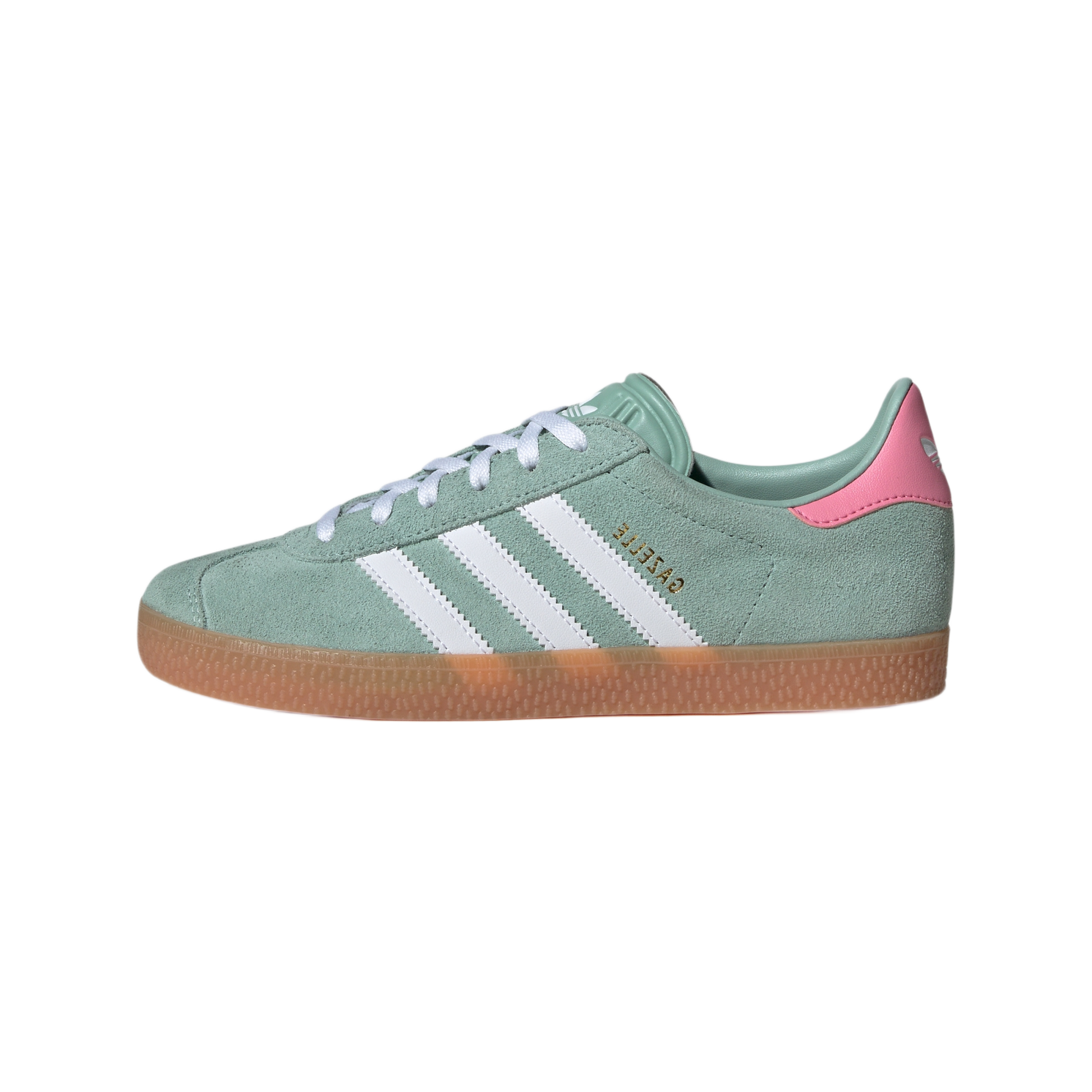 adidas Gazelle Hazy Green Bliss Pink (GS)