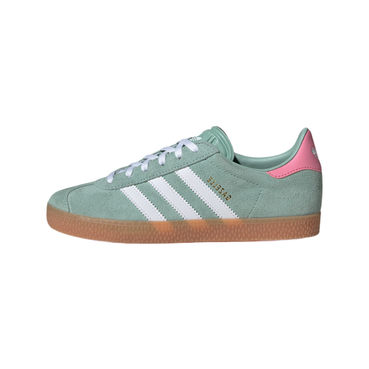 adidas Gazelle Hazy Green Bliss Pink (GS)