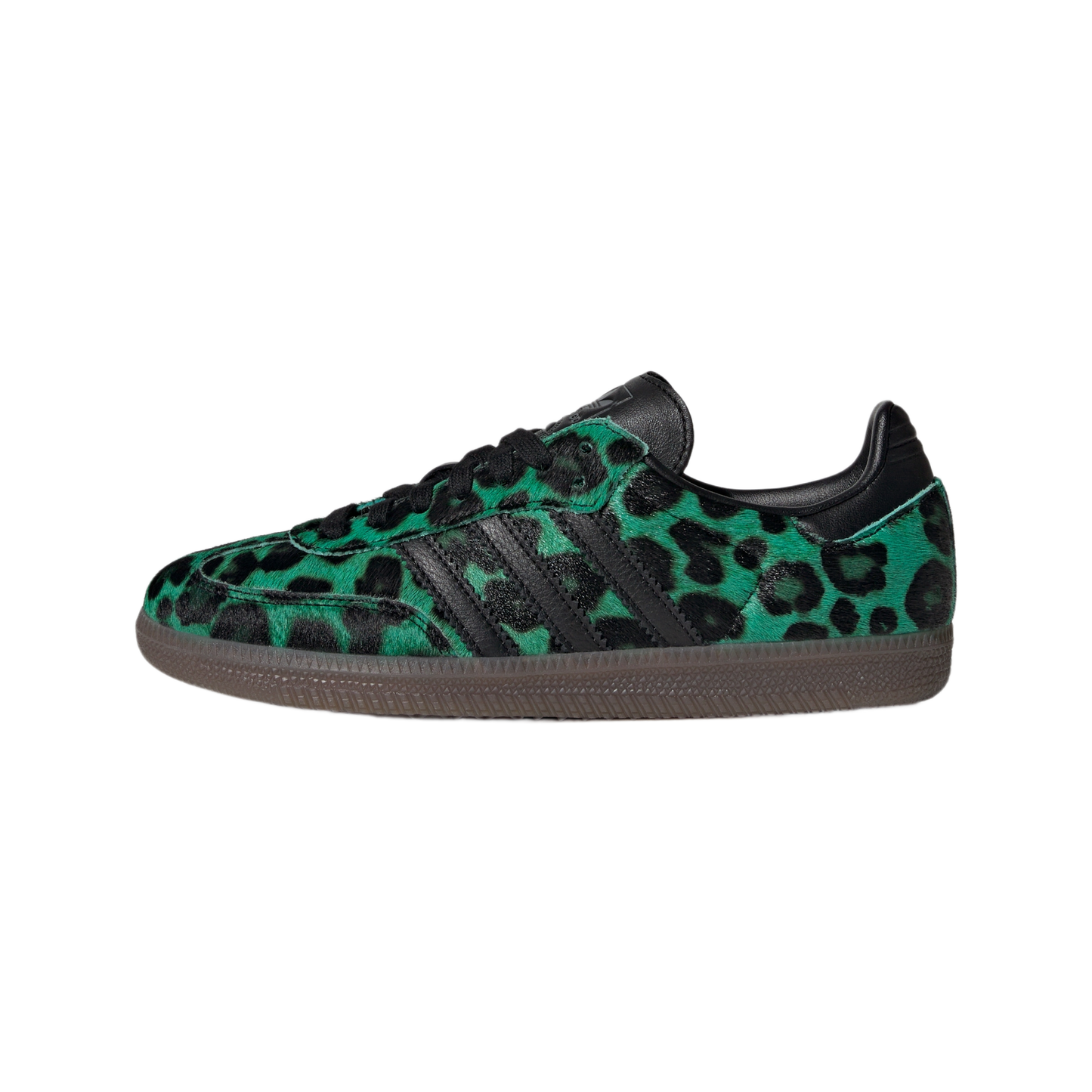adidas Samba Semi Screaming Green Core Black Gold Metallic (Women's)
