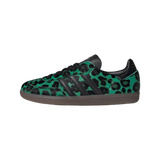 adidas Samba Semi Screaming Green Core Black Gold Metallic (Women's)