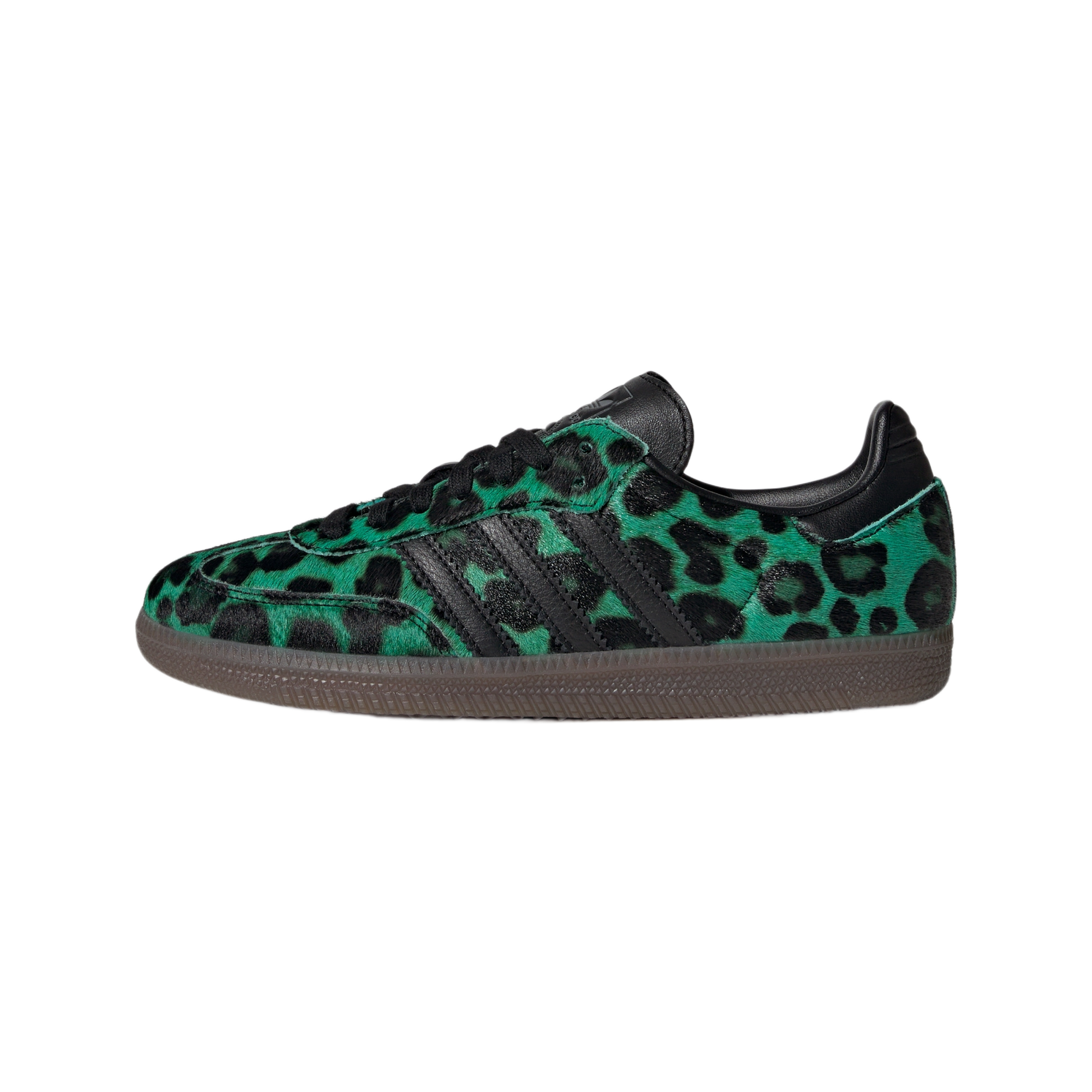 adidas Samba Semi Screaming Green Core Black Gold Metallic (Women's)