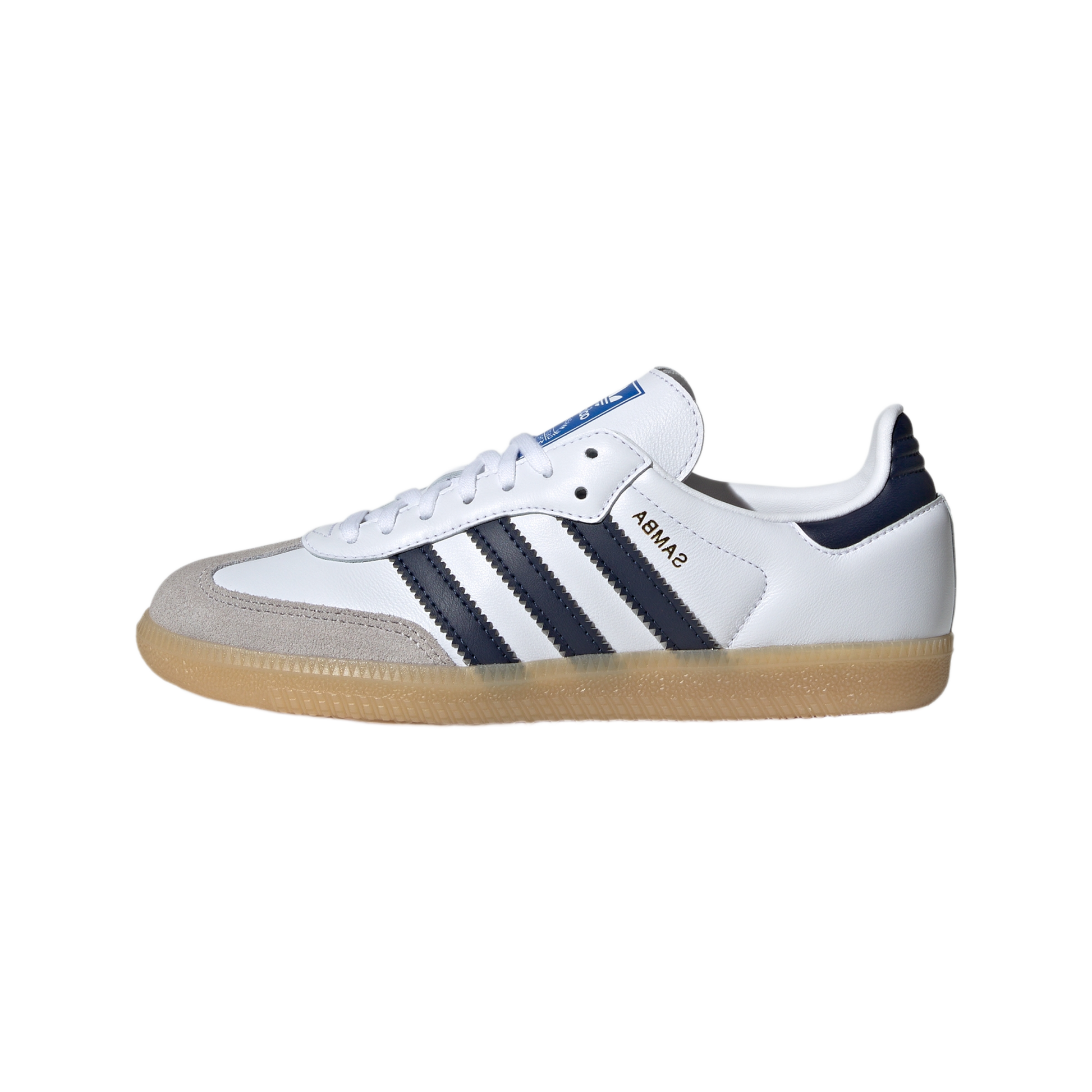 adidas Samba OG Cloud White Collegiate Navy Gum (GS)