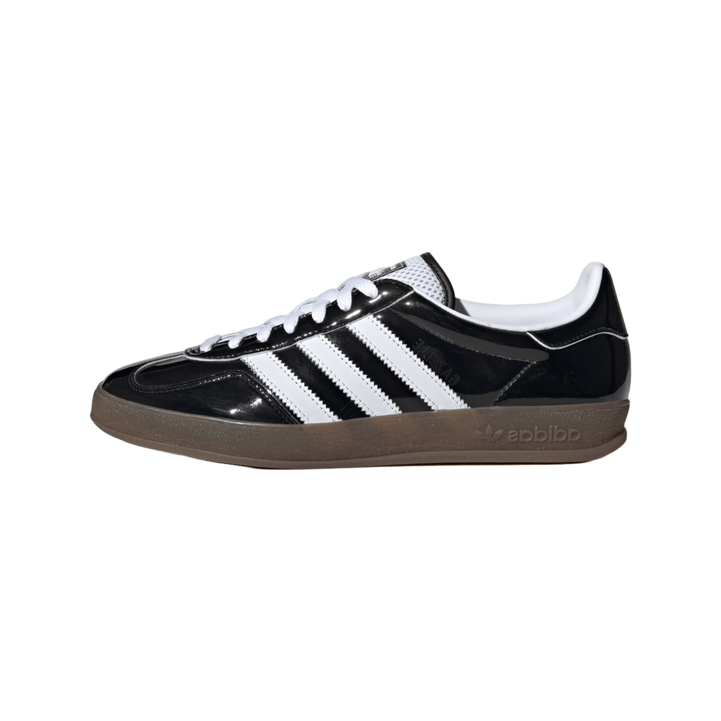adidas Gazelle Indoor Core Black Patent Leather