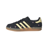 adidas Gazelle Indoor Core Black Almost Yellow Floral (Women's)