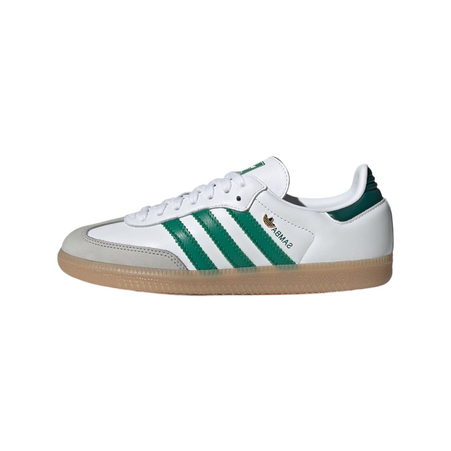 adidas Samba OG White Bold Green Collegiate Green (Women's)