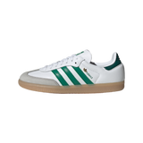 adidas Samba OG White Bold Green Collegiate Green (Women's)