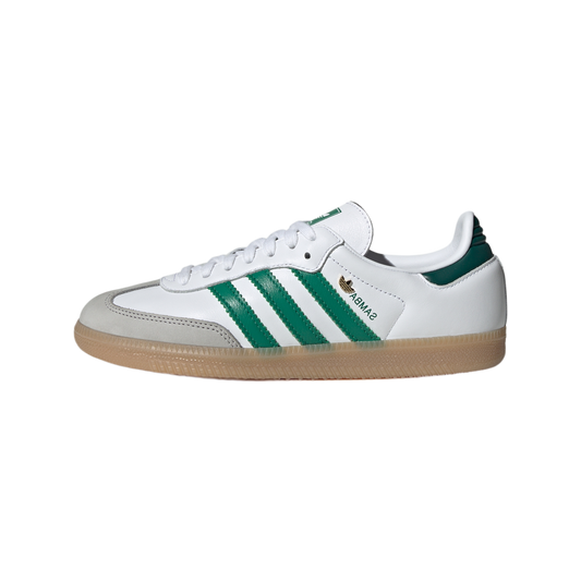 adidas Samba OG White Bold Green Collegiate Green (Women's)