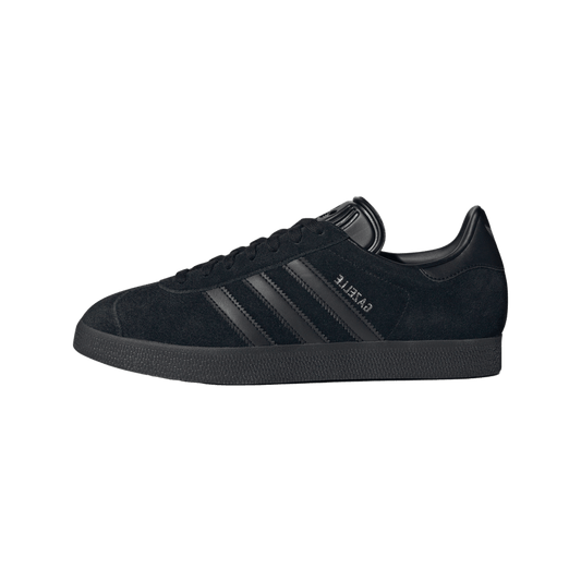 adidas Gazelle All Black Silver Metallic