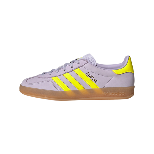 adidas Gazelle Indoor Silver Dawn Solar Yellow (Women's)