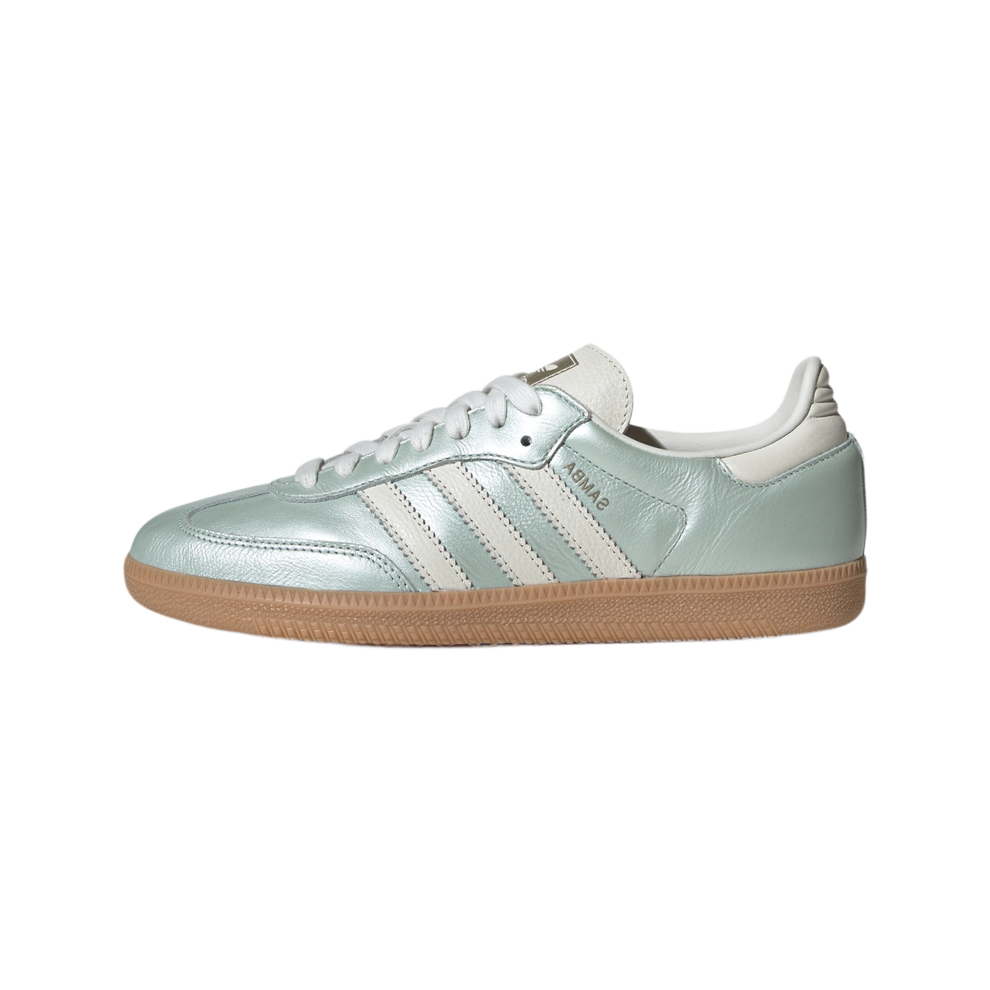 adidas Samba OG Linen Green Metallic (Women's)