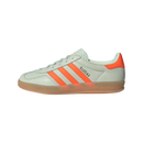 adidas Gazelle Indoor Linen Green Solar Orange (Women's)