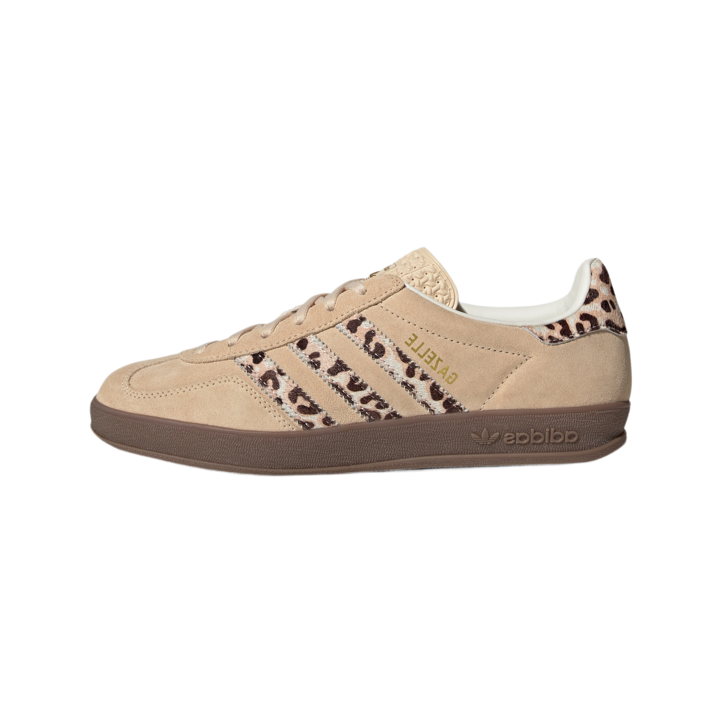 adidas Gazelle Indoor Leopard Crystal Sand (Women's)