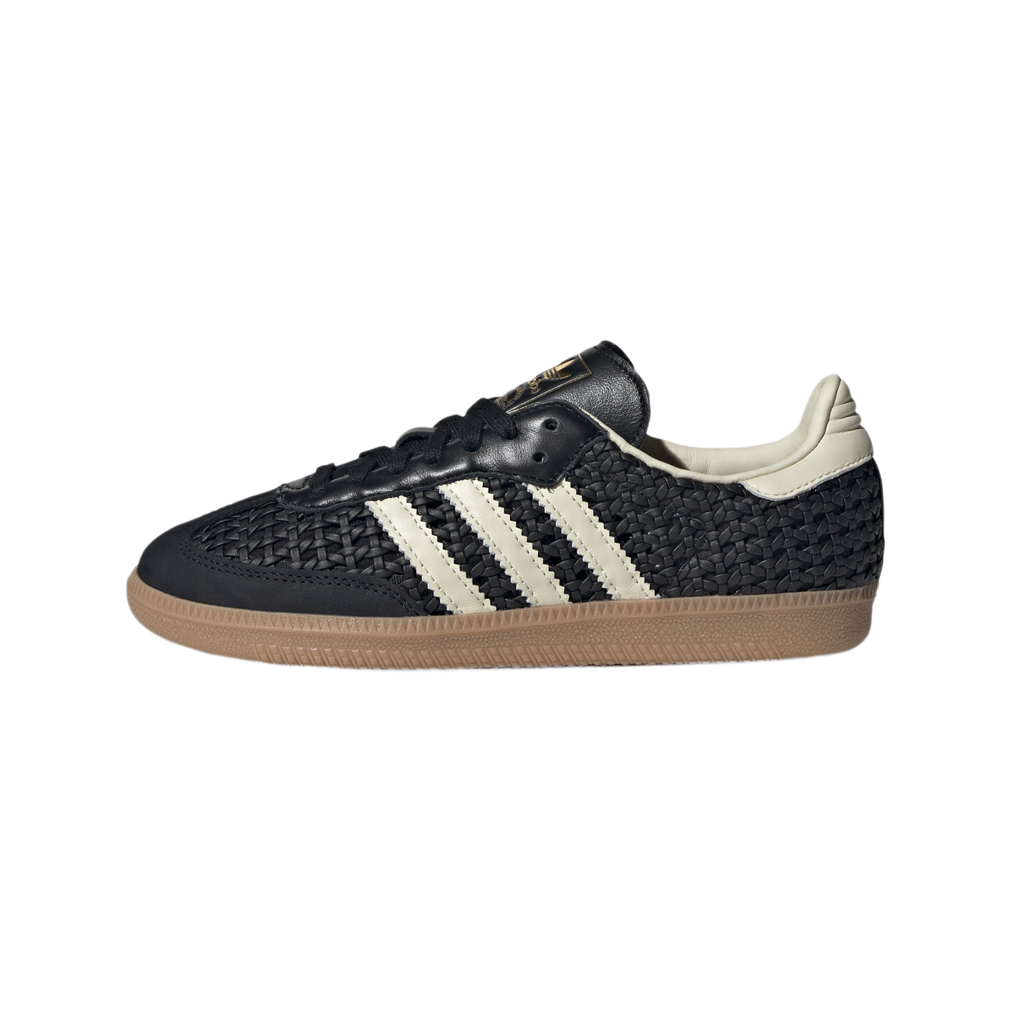 adidas Samba OG Basketweave Black Cream White (Women's)