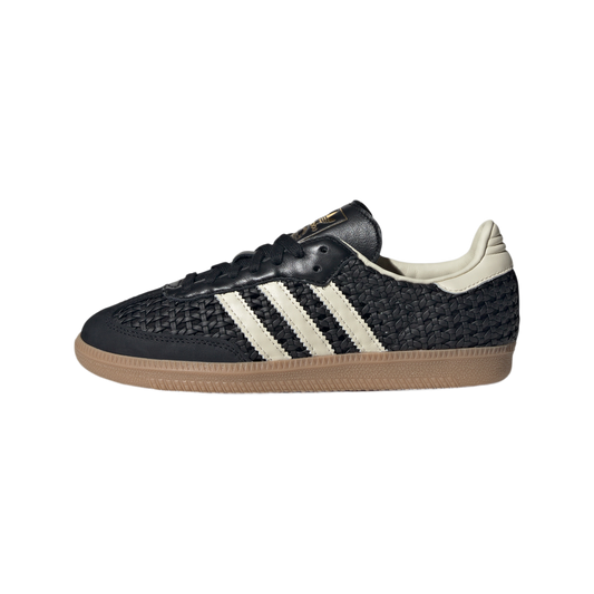 adidas Samba OG Basketweave Black Cream White (Women's)