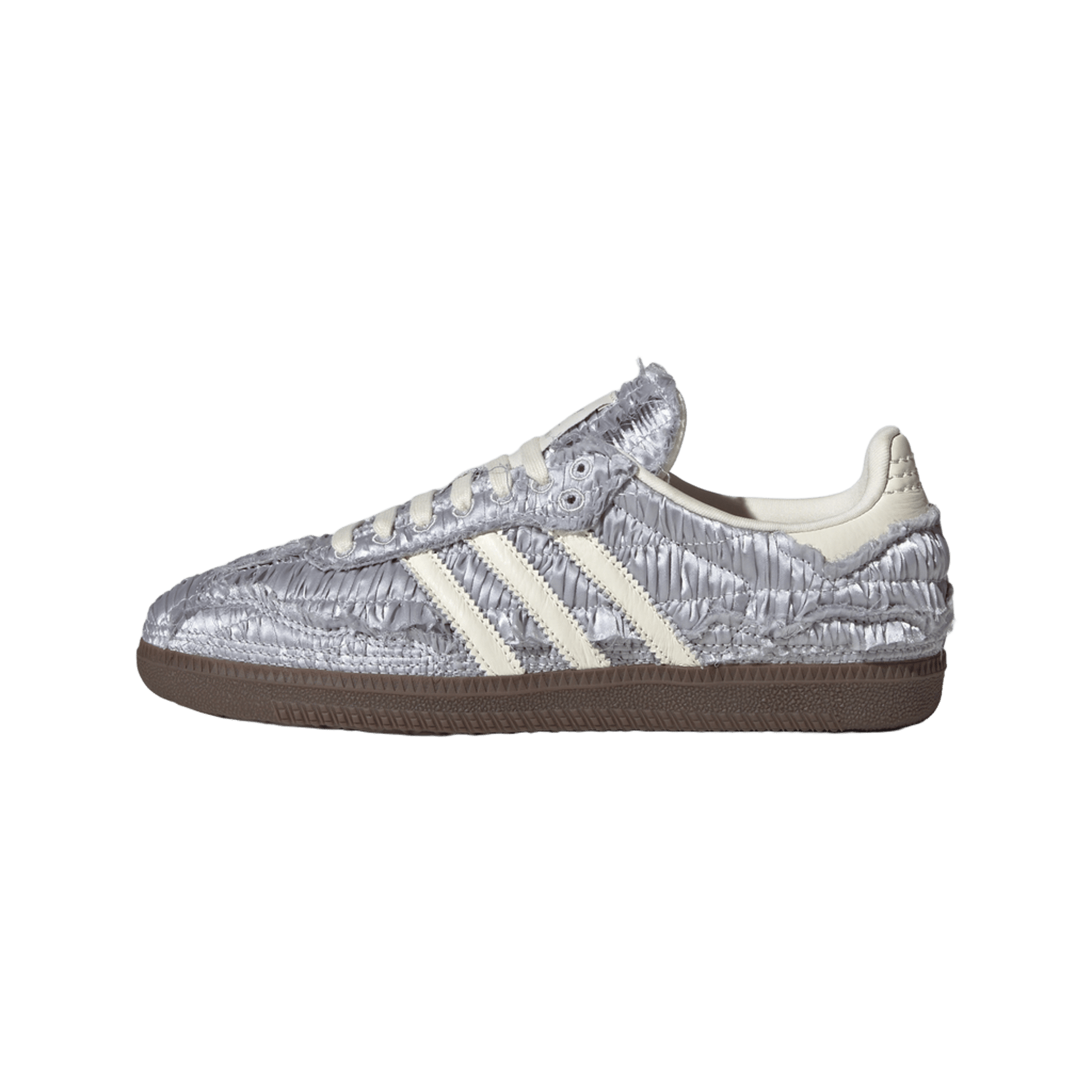 adidas Samba OG Caroline Hu Satin Silver Metallic