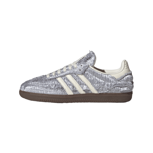 adidas Samba OG Caroline Hu Satin Silver Metallic