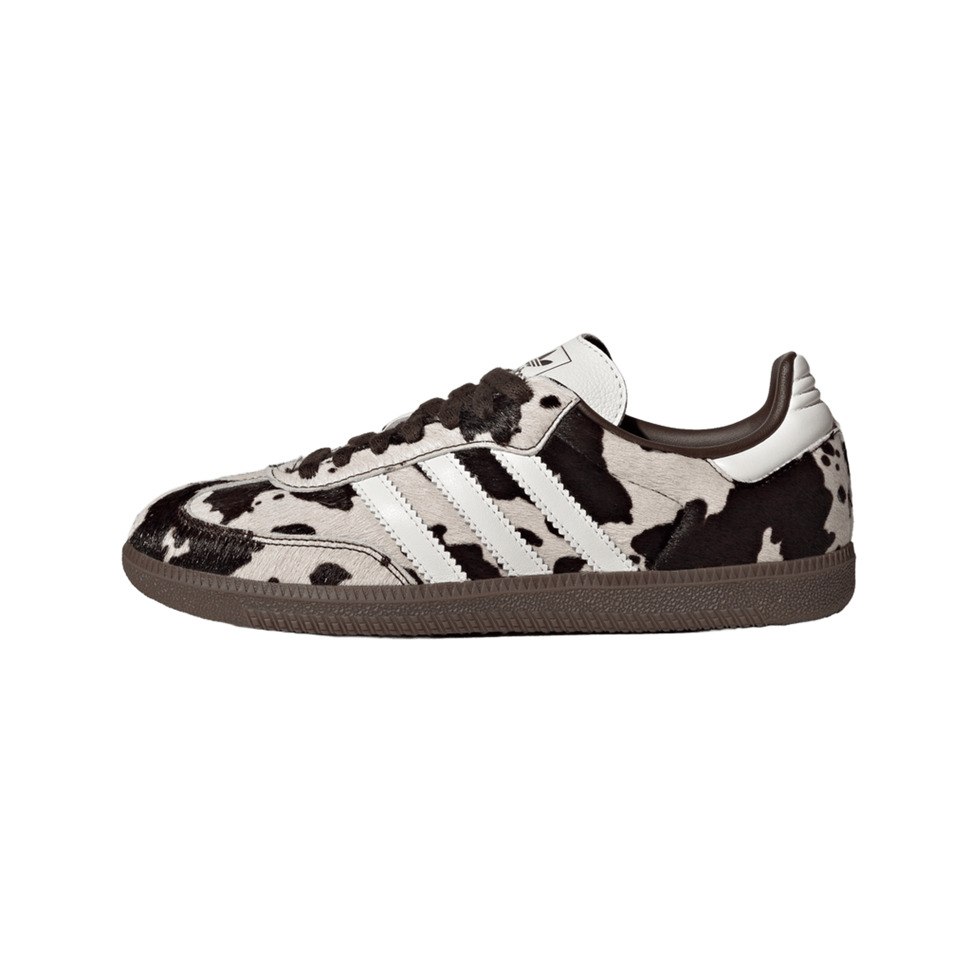 adidas Samba OG Cow Print Dark Brown White (Women's)